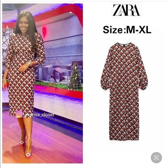 Zara Midi Dress - Picture 1 of 8